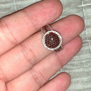 Zales Black Diamond Ring